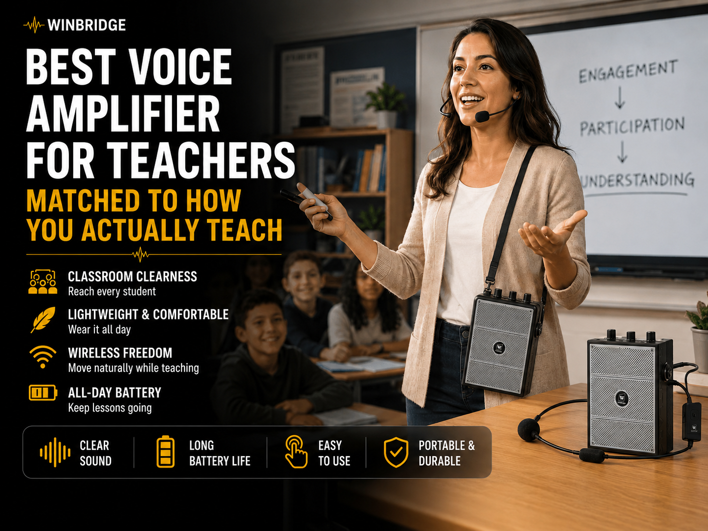 Best Voice Amplifier for Teachers: Matched to How You Actually Teach