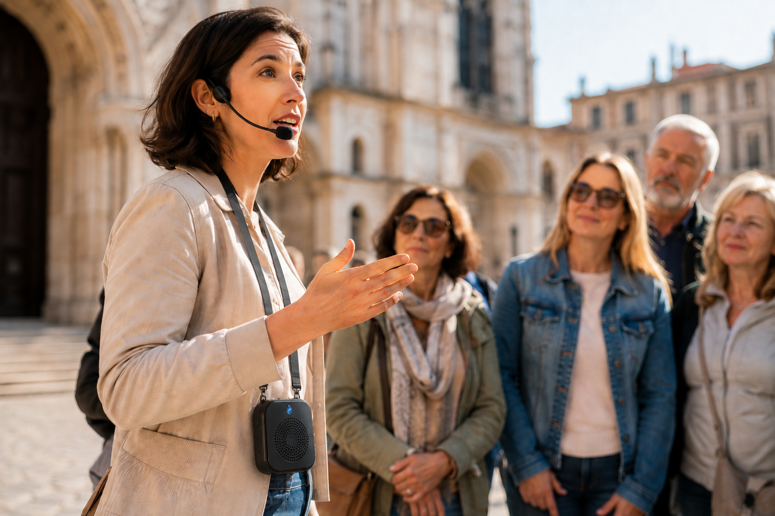 Voice Amplifier for Tour Guides: Why All-Day Battery and Wind-Noise Control Beat Raw Wattage