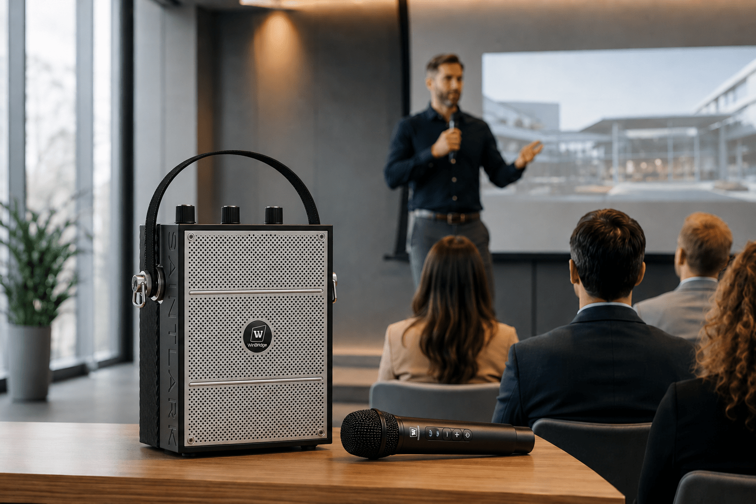 Portable PA System with Wireless Microphone: Why the Wireless System Matters as Much as the Speaker - WinBridge