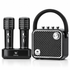 VoiceBeat™ Mini Karaoke Machine with 2 Wireless Microphones - WinBridge L20 20W