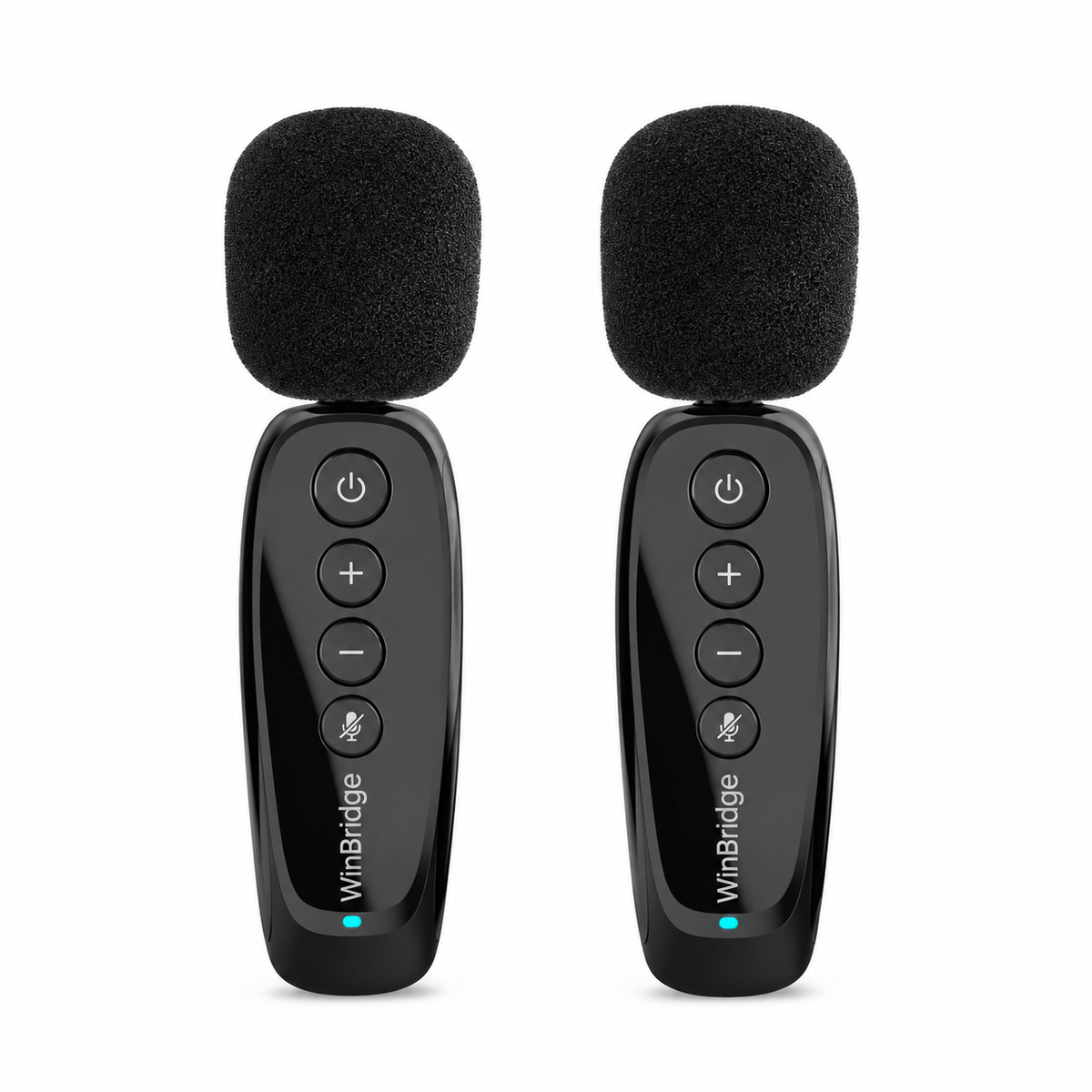 Wireless Lapel Microphone for VoiceFree WB004，WB100 Voice Amplifier ( 2-Pack ）