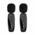 Wireless Lapel Microphone for VoiceFree WB004，WB100 Voice Amplifier ( 2-Pack ）