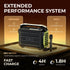 200W Portable PA Speaker with Wireless Mics - WinBridge K600 for Events - WinBridge