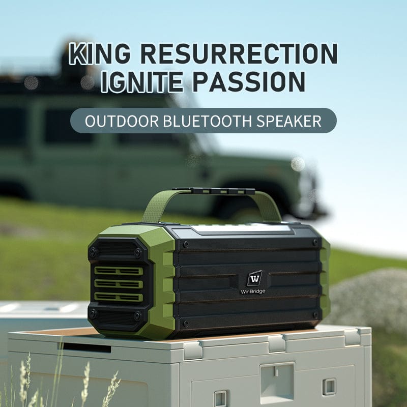K30 Portable speaker with Wireless microphone for camping and outdoor activity