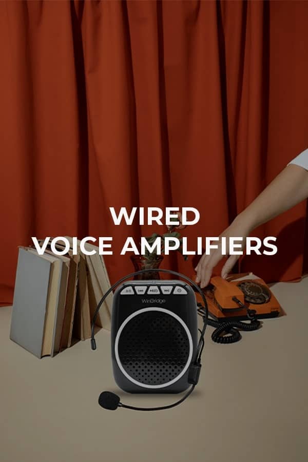 WIRED VOICE AMPLIFIERS