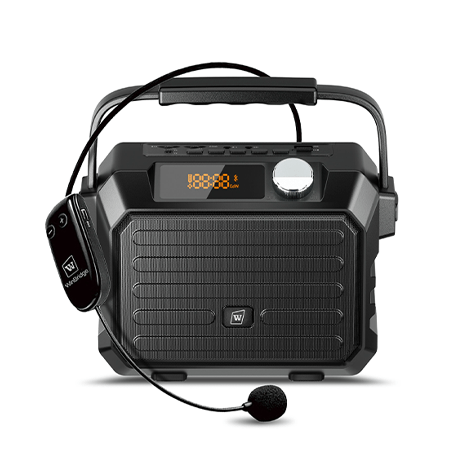 WinBridge H5 Portable PA System With UHF Wireless Headset Microphone 30W