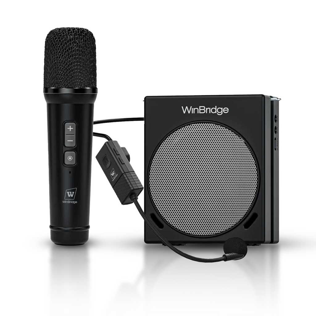 WinBridge S91 Voice Amplifier Karaoke Machine, 30W Portable PA Syste
