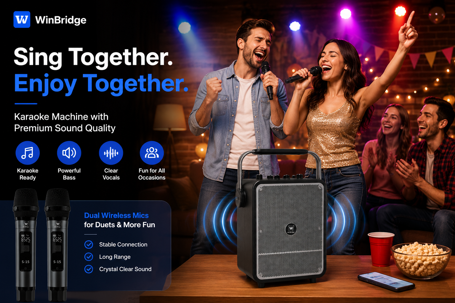 S200 VoicePro™ Speak Naturally. Be Heard Clearly.  150W Professional Portable PA System