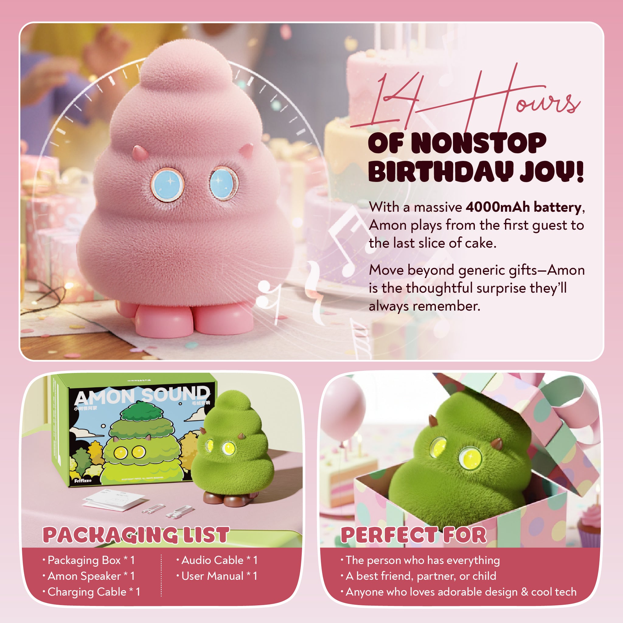 AMON - The Ultimate Gift of Sound & Joy - Where Every Celebration Finds Its Voice! - WinBridge