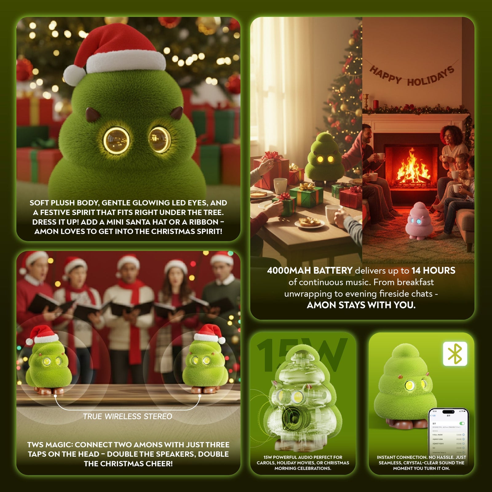 AMON - The Ultimate Gift of Sound & Joy - Where Every Celebration Finds Its Voice! - WinBridge