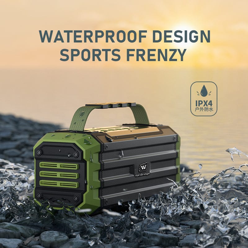 K30 Portable speaker with Wireless microphone for camping and outdoor activity - WinBridge