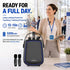 VoiceFree™ Voice Amplifier with 2 Lavalier Clip-On Mics - WinBridge WB100 36W - WinBridge