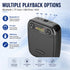 VoiceFree™ Voice Amplifier with 2 Wireless Lapel Microphones - WinBridge WB004 18W - WinBridge
