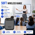 VoiceFree™ Voice Amplifier with 2 Wireless Lapel Microphones - WinBridge WB004 18W - WinBridge