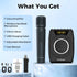 VoiceMate™ Waterproof Voice Amplifier with Wireless Handheld Microphone - WinBridge M802 20W - WinBridge