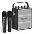 VoicePower™ 100W Portable PA System with 2 Wireless Mics - WinBridge S99 Karaoke - WinBridge