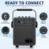 VoicePower™ 150W Portable PA System with 2 Wireless Mics - WinBridge S200 Guitar Amp - WinBridge