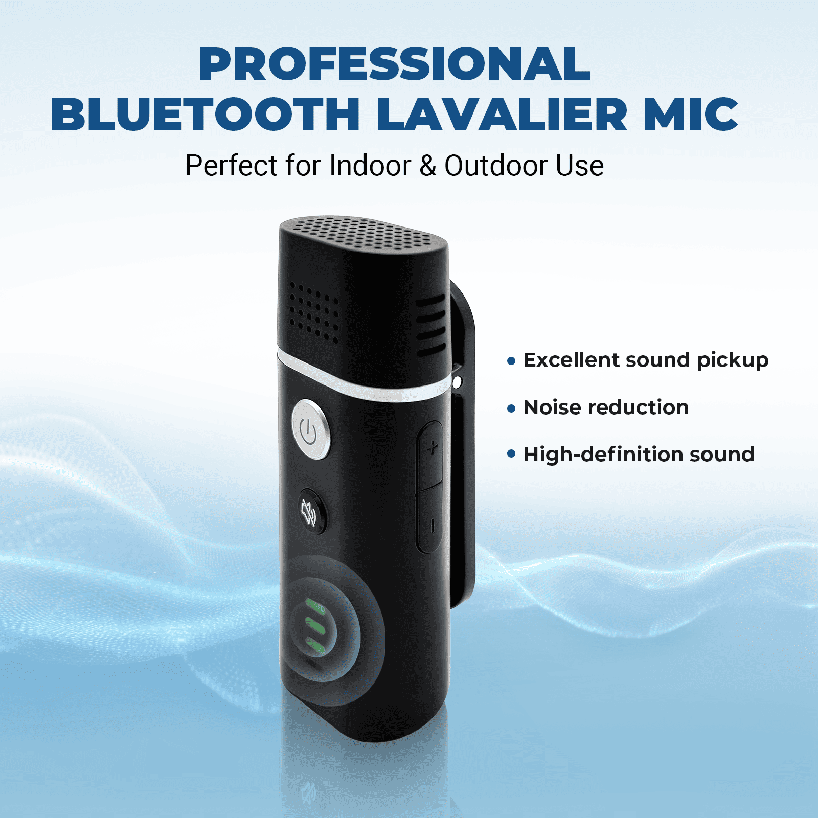 WinBridge B006 Voice Amplifier with Bluetooth Lavalier Microphone, Wireless Portable Microphone with Speaker, Mini Megaphone with Clip on/Lapel Mic for Teachers Classroom Tour Guide Meeting - WinBridge
