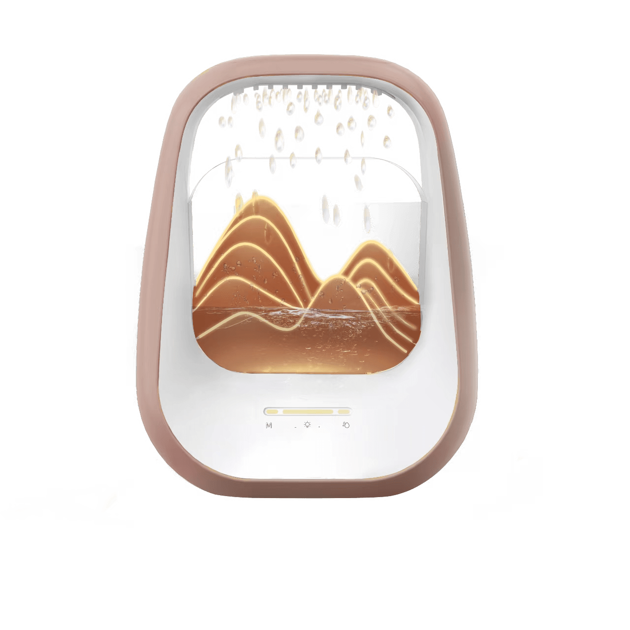 WinBridge Bluetooth Speaker with Humidifier - Wireless Speaker with Water Drip, LED Night Lights, Raindrop Sounds for Sleep & Bedroom Relaxation - WinBridge