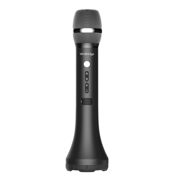 WinBridge H9 Bluetooth Microphone Wireless Voice Amplifier, Professional Intelligent Noise Cancelling Handheld/Desktop Mic Speaker, 15W PA System with 3 Sound Effects for Teaching Singing Speaking - WinBridge