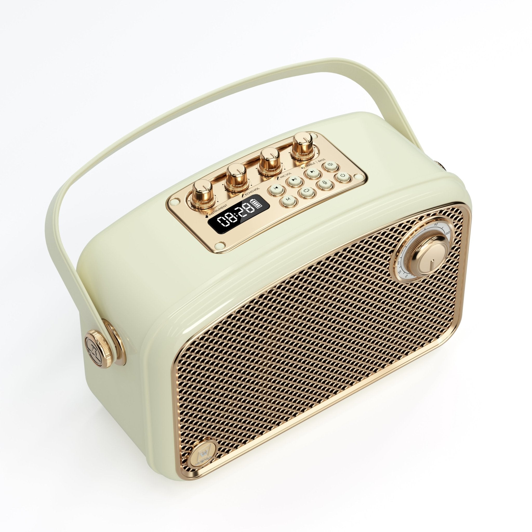 WinBridge L200 Karaoke Machine with 2 UHF Wireless Microphones, 70W Bluetooth Speaker with Bass/Trable/Echo Adjustment, Portable Pa System for Adults, Teachers, Public Speaking, Events - WinBridge