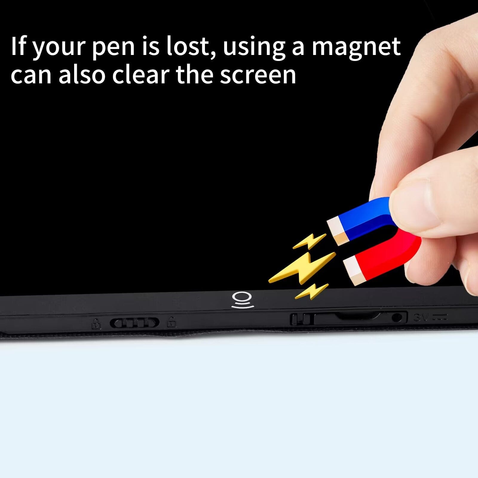 WinBridge LCD Writing Tablet for Kids and Adults, 11.5 Inch Full Screen Drawing Tablet Reusable Electronic Notepad with Case, Eco - Friendly, Erasable Notebook for Office, School, Home - WinBridge