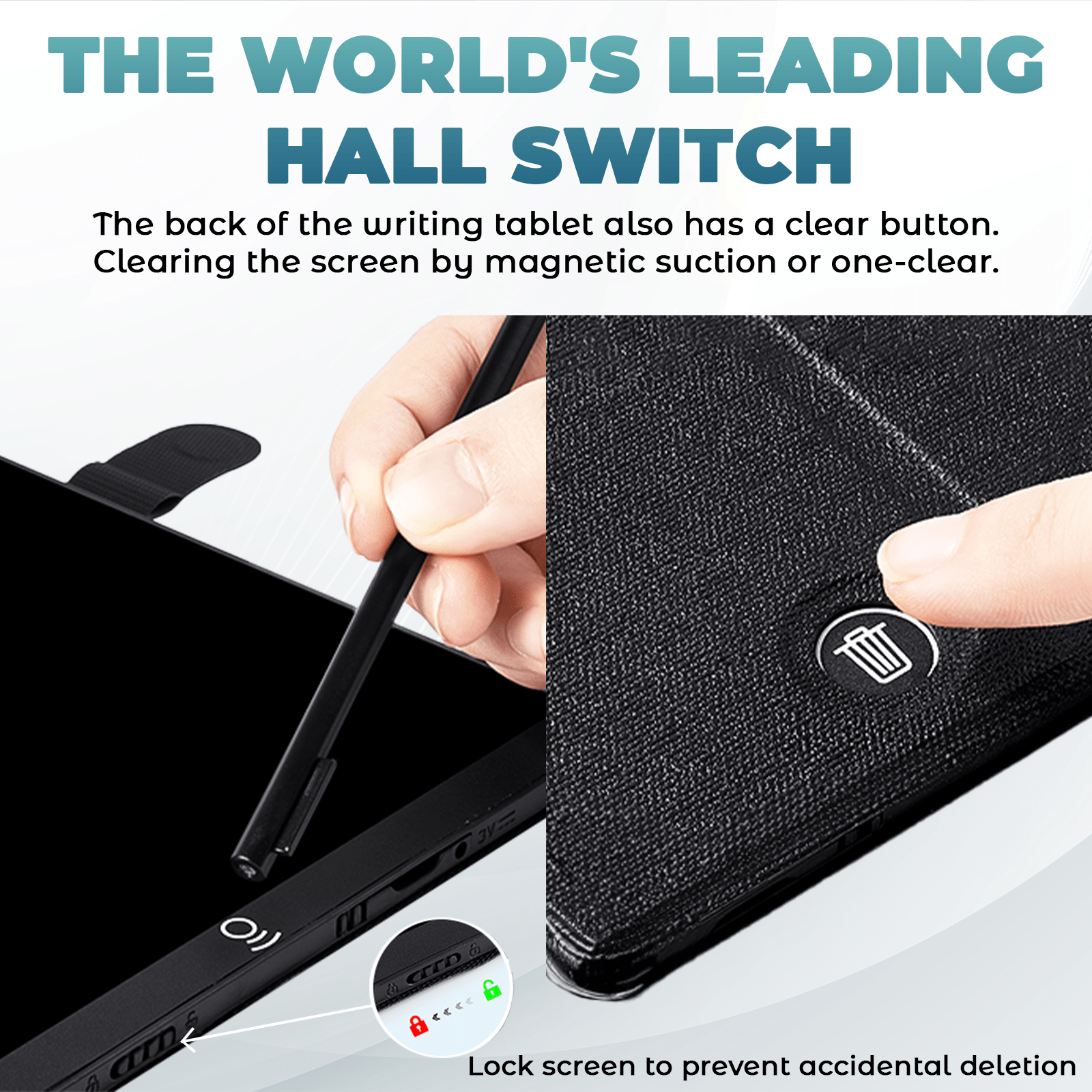 WinBridge LCD Writing Tablet for Kids and Adults, 11.5 Inch Full Screen Drawing Tablet Reusable Electronic Notepad with Case, Eco - Friendly, Erasable Notebook for Office, School, Home - WinBridge