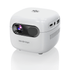 WinBridge Q8 Smart Projector 1080p Full HD Portable Mini Projector with WiFi,Bluetooth,HDMI&USB,Auto Focus and Auto Keystone Correction - WinBridge