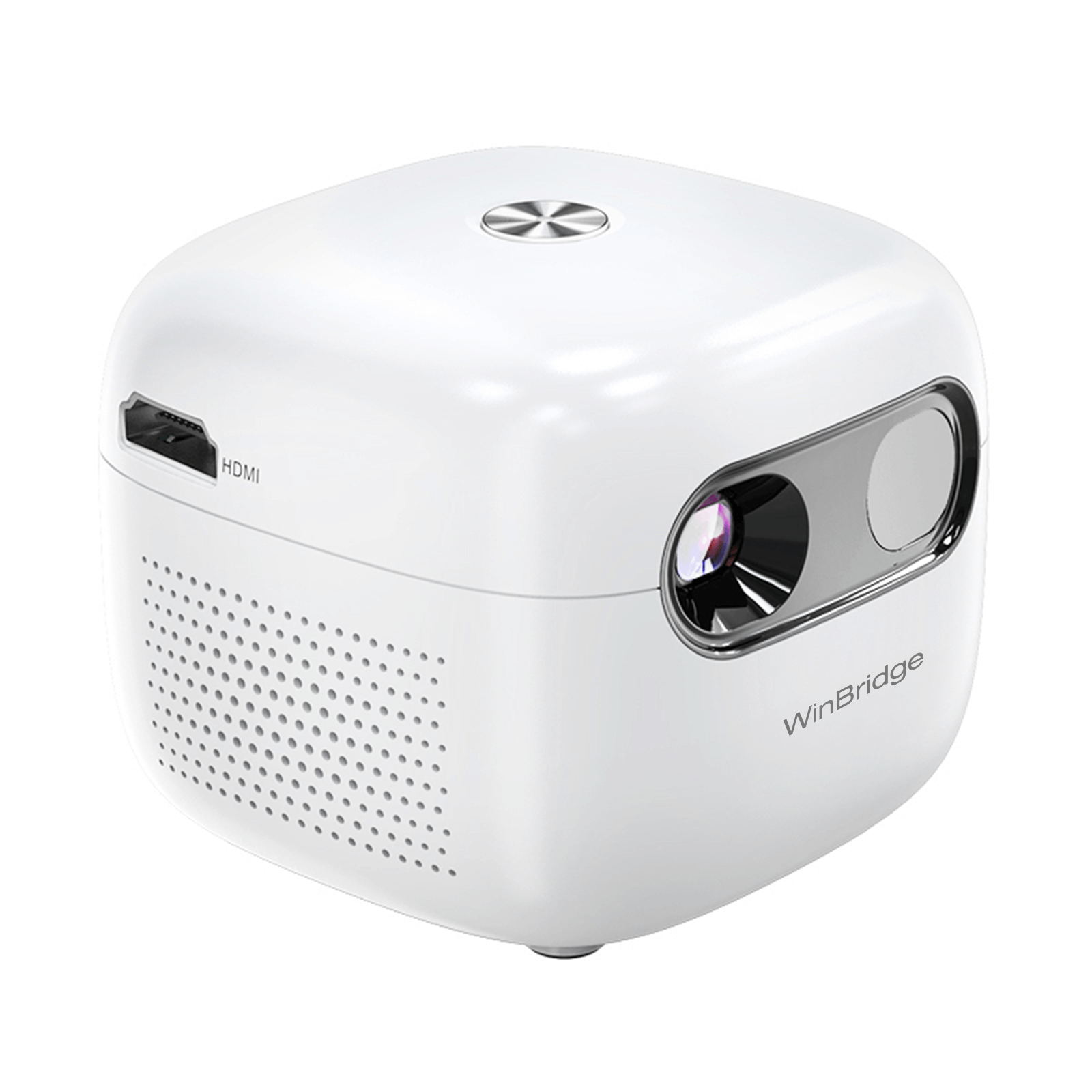 WinBridge Q8 Smart Projector 1080p Full HD Portable Mini Projector with WiFi,Bluetooth,HDMI&USB,Auto Focus and Auto Keystone Correction - WinBridge