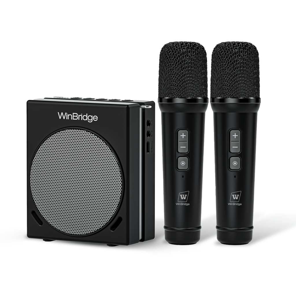WinBridge S90 Voice Amplifier with Wireless Handheld Microphones, 30