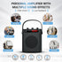 WinBridge S95 Bluetooth 5.3 Voice Amplifier with Wireless Headset Mirophone&Handheld Mic, 4 Sound Effects, Personal Megaphone Pa System Speaker for Teachers Indoor Outdoor Party - WinBridge