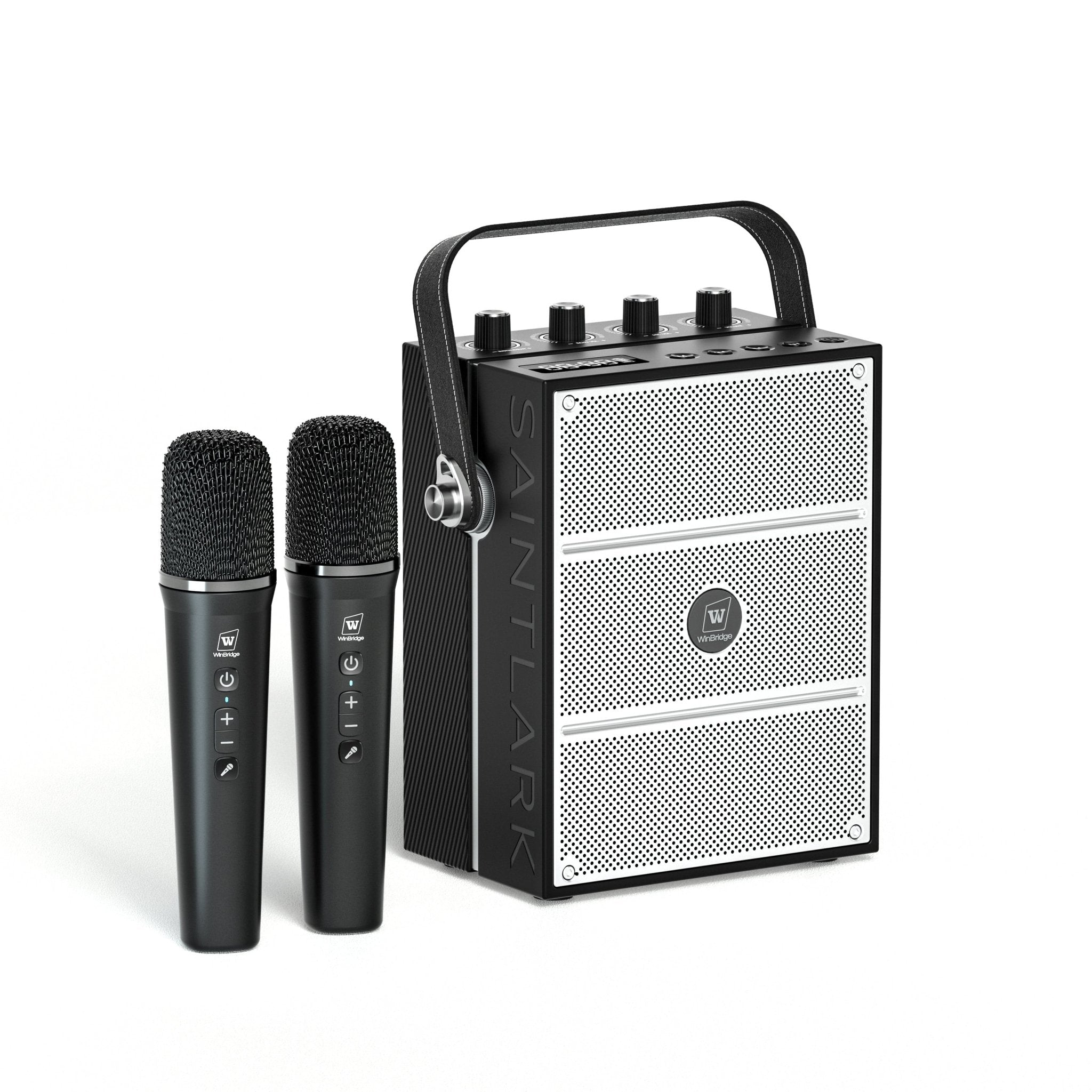 Wireless Microphone Portable Pa Amplifier System Pyle Portable