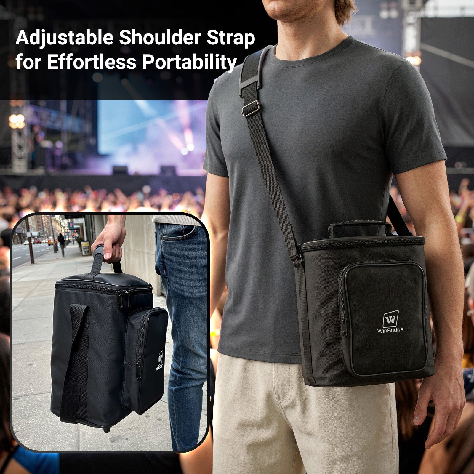 WinBridge S99 Portable Speaker Storage Bag - WinBridge
