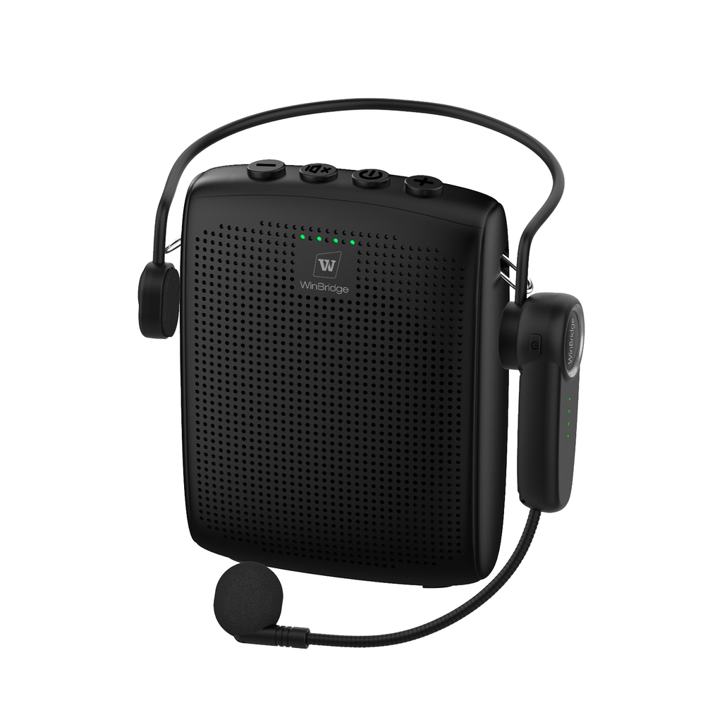 WinBridge WB002 Voice Amplifier Rechargeable with Wireless Headset Microphone - WinBridge