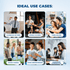 WinBridge WB007 Voice Amplifier Wireless Microphone Earhook, Porable Speaker and Mic for Teachers, Mini PA System with Crystal - Clear Original Sound, Fitness Ear - Secured Microphone for Public Speaking - WinBridge