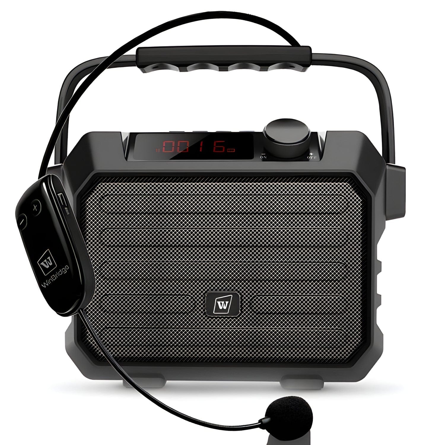 WinBridge H5 Portable PA System With UHF Wireless Headset Microphone 30W