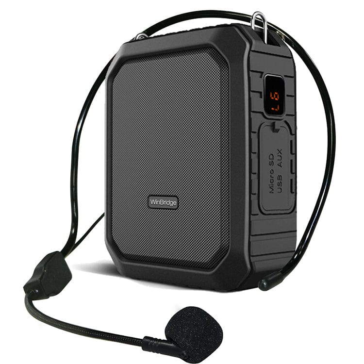WinBridge M800 18W  Voice Amplifier With Wired Microphone Headset Waterproof