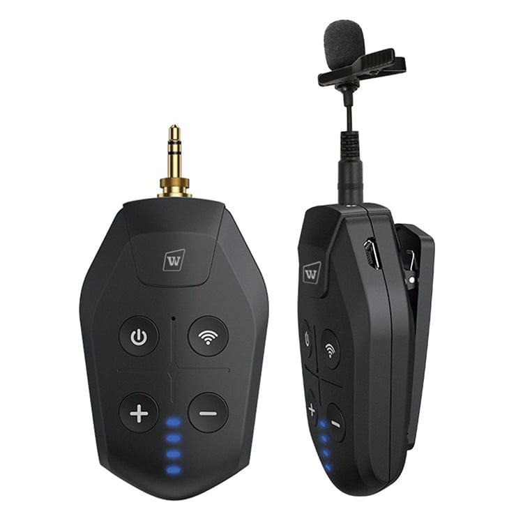 WinBridge U7 UHF Wireless Lavalier Microphone with Lapel Microphone, Headset Mic and Stand Mic