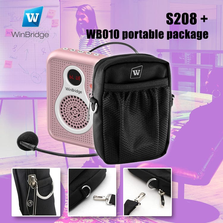 WinBridge WB010 Voice Amplifiers Speaker Carry Case