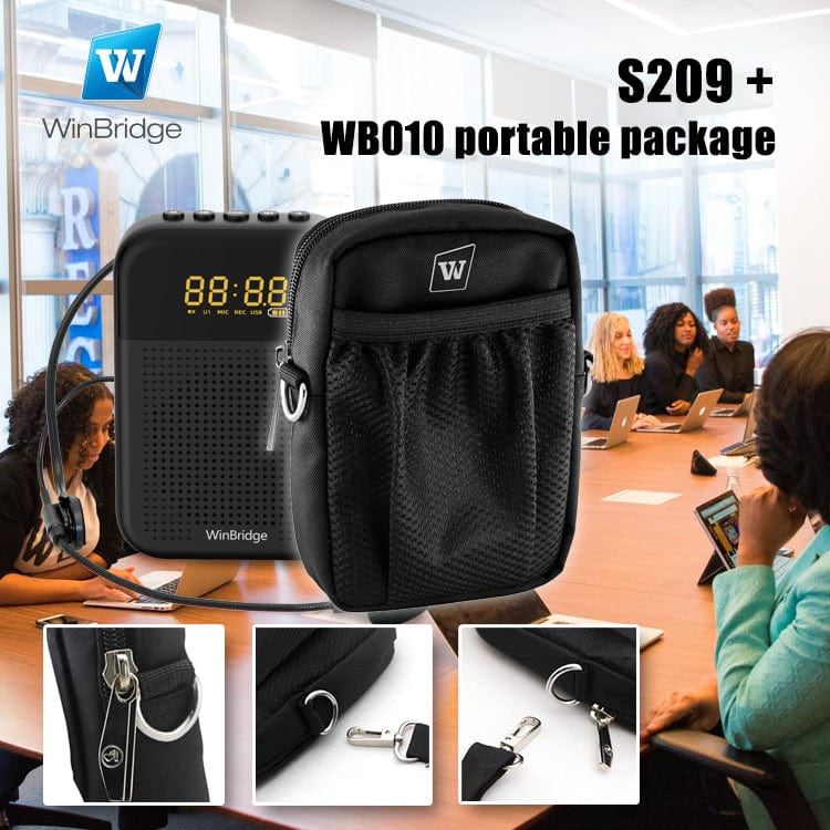 WinBridge WB010 Voice Amplifiers Speaker Carry Case