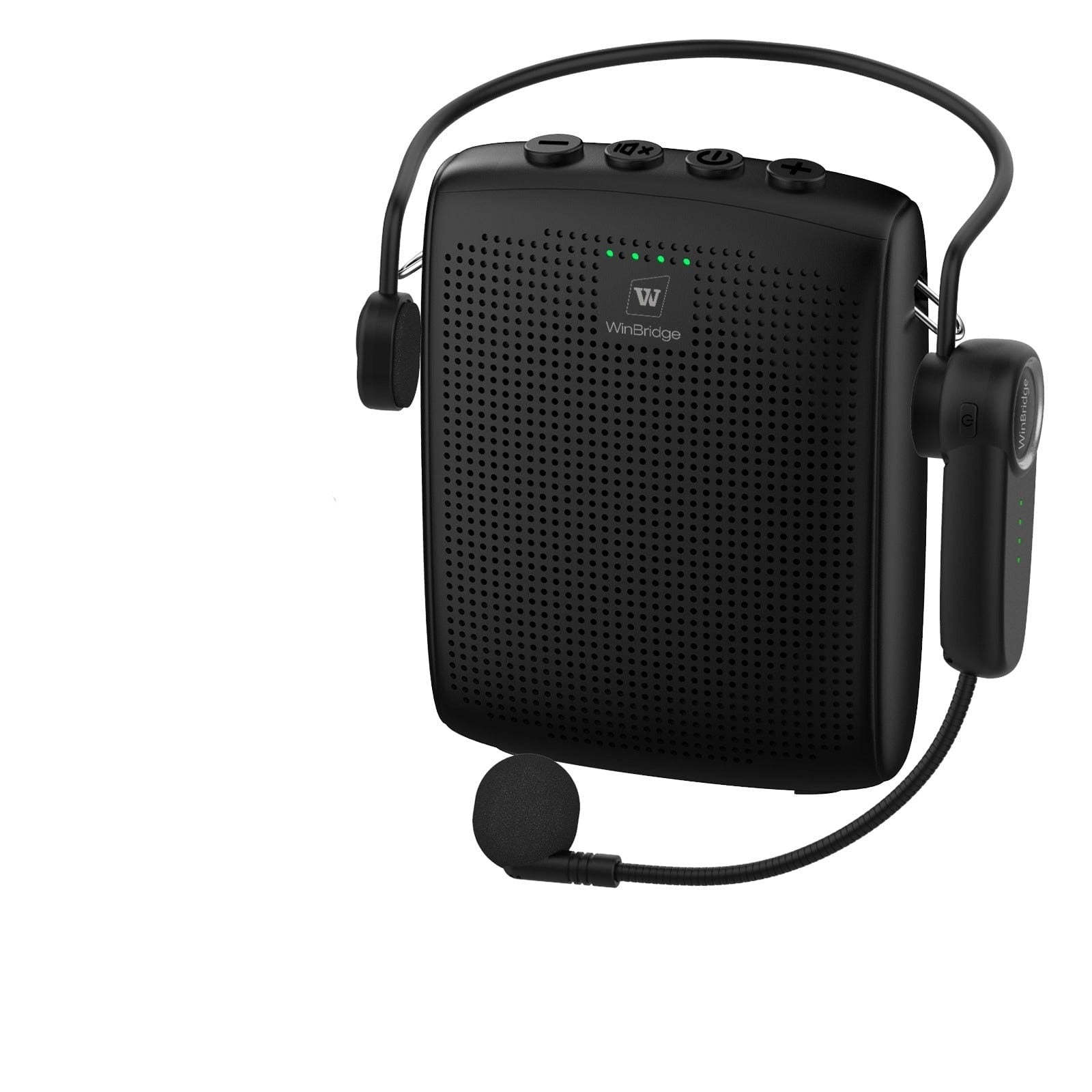 WinBridge WB002 Voice Amplifier Rechargeable with Wireless Headset Microphone