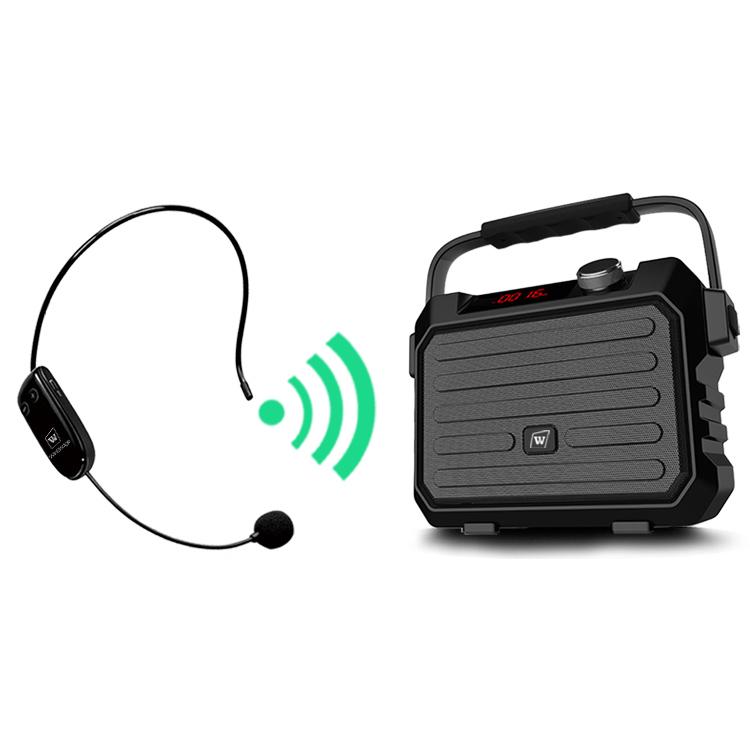 WinBridge H5 Portable PA System With UHF Wireless Headset Microphone 30W
