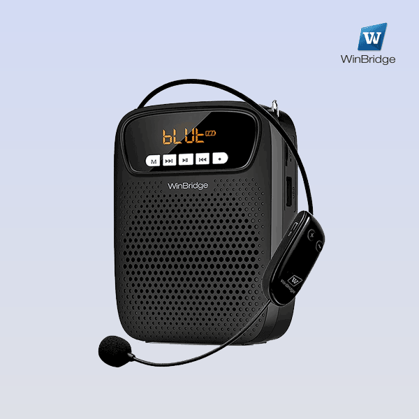 WinBridge S278 Portable Loudspeaker  Voice Amplifier  with Wireless Microphone