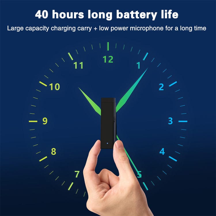 WinBridge M10 Wireless Lavalier Microphone With Charging Case - WinBridge