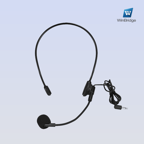WinBridge S5 Wired Headset Microphone for WB001, S278, S619, M700, M800 etc - WinBridge