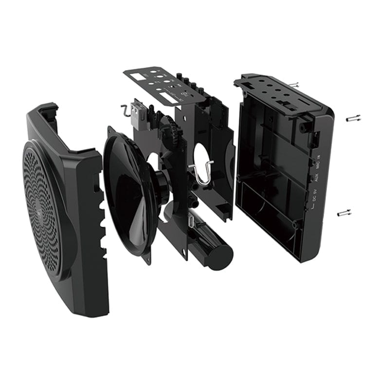 WinBridge S619 Portable Voice Amplifier With Headset Mic Wired 16W for Teachers - WinBridge