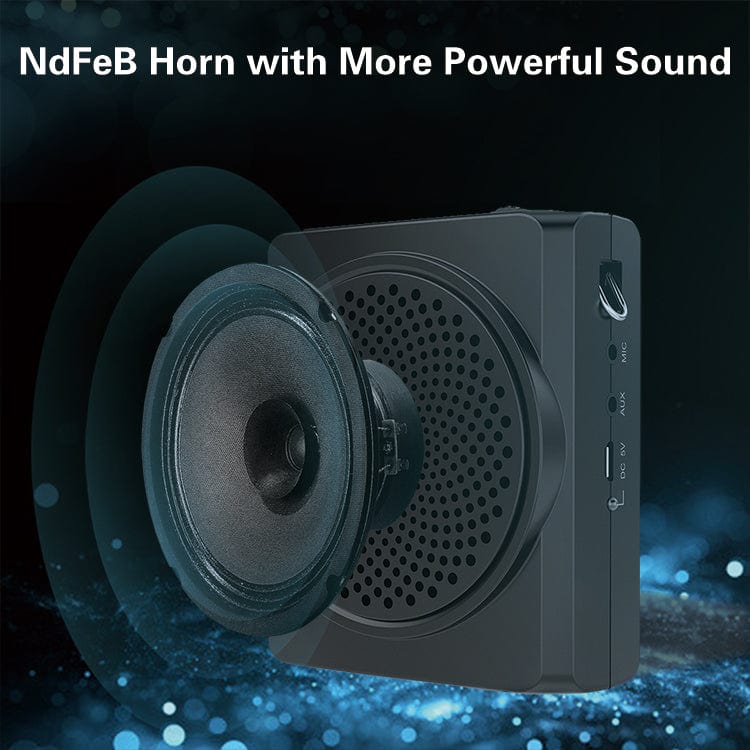 WinBridge S619 Portable Voice Amplifier With Headset Mic Wired 16W for Teachers - WinBridge