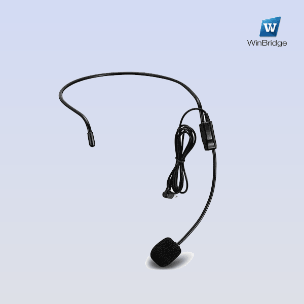 WinBridge S8 Headset Wired Microphone For WB001,M800,800UHF etc - WinBridge