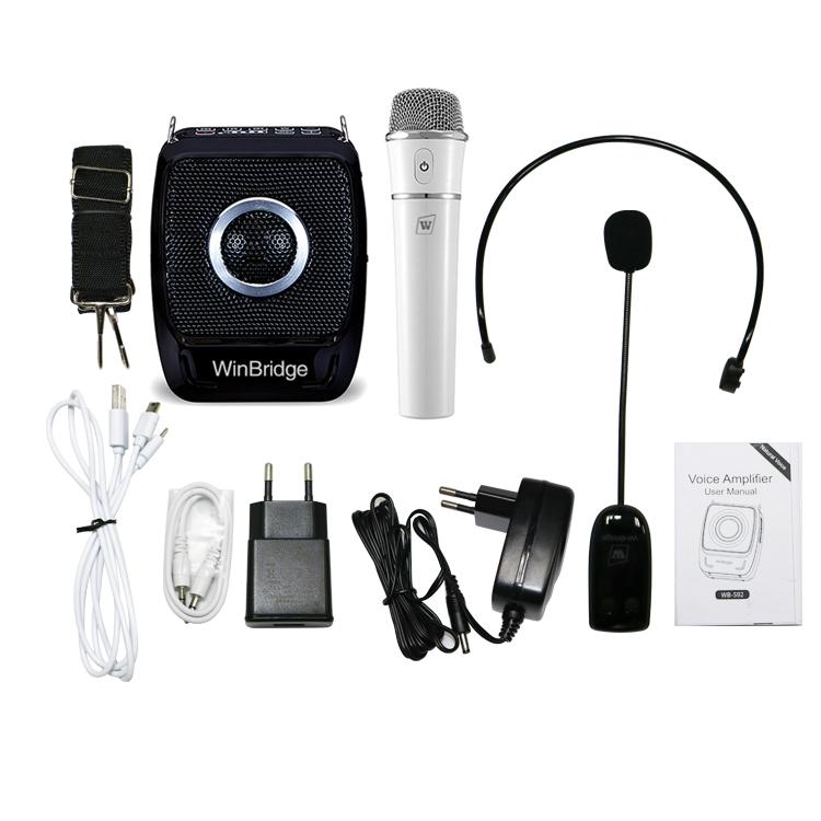 WinBridge S92 Pro Portable PA System with 2 Wireless Microphones Bluetooth - WinBridge